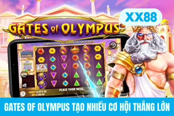 Gates of Olympus tạo nhiều cơ hội thắng lớn Gates of Olympus tạo nhiều cơ hội thắng lớn