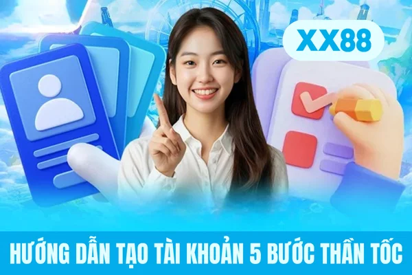 Hướng dẫn tạo tài khoản 5 bước thần tốc Hướng dẫn tạo tài khoản 5 bước thần tốc