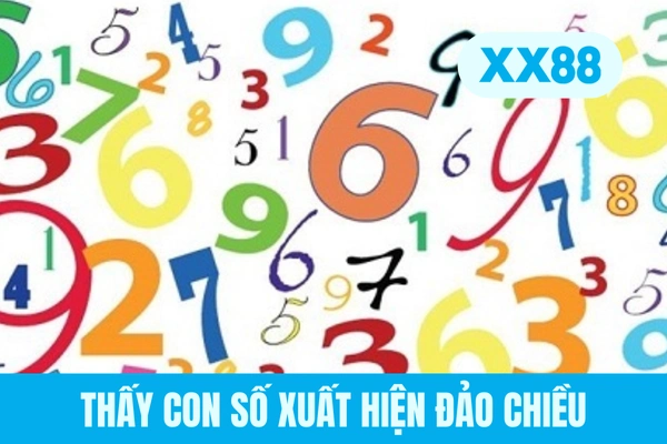 Thấy con số xuất hiện đảo chiều Thấy con số xuất hiện đảo chiều